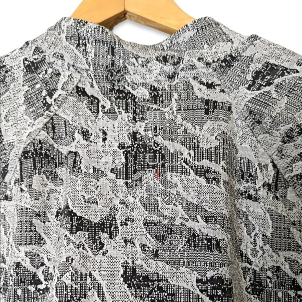SPYDER Active Printed Base Layer 1/4 Zip I Size Large - Picture 4 of 5